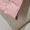 Korean Style Lightweight Collarless Down Jacket for Women