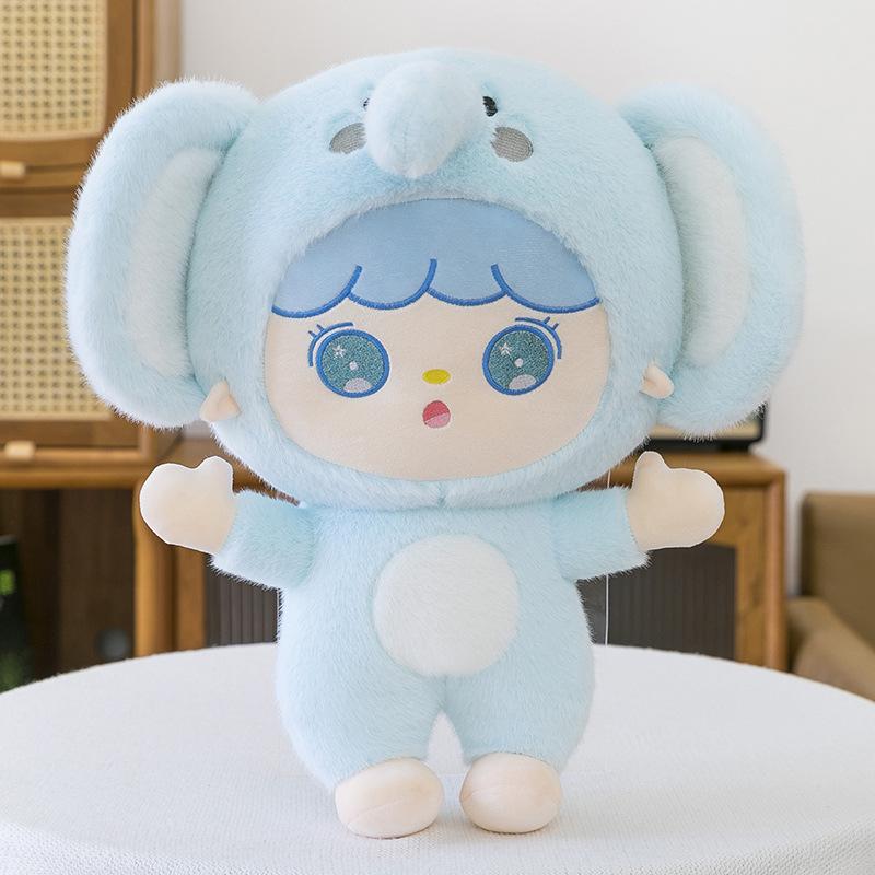 New Cotton Doll Pops Mart Plush Toy Dolls for Girlfriend Pillow Event Gifts