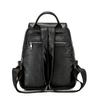 Umwandelbarer Klappen-Rucksack-Tasche mit Seitentaschen, lässiger Faux-Leder-Tagesrucksack für Damen, für den täglichen Gebrauch