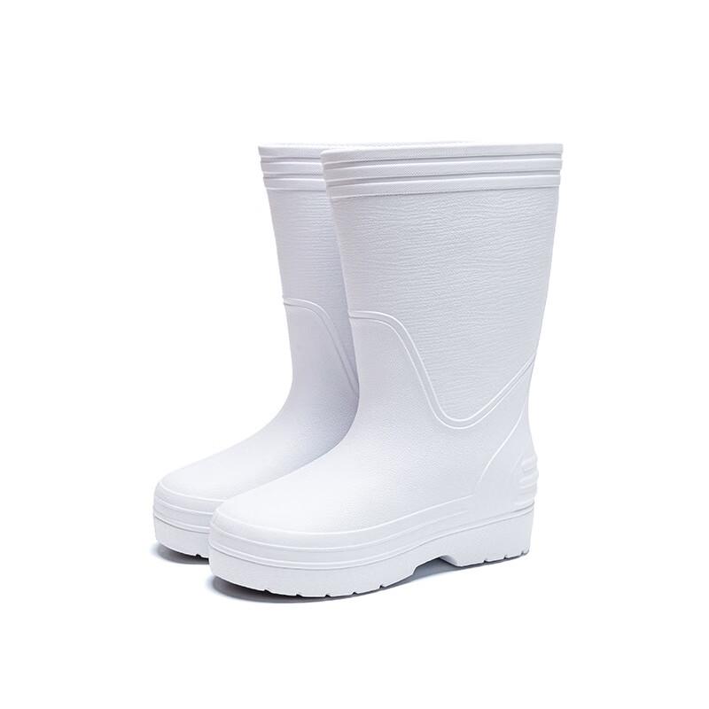 Bo Fu Niao Unisex High-Top Rutschfeste Gummi-Arbeits-Regenstiefel