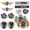 3D Metall Silber Schwarz Rot Auto Heckklappe Emblem Abzeichen Aufkleber Für OPC Astra G Insignia Corsa Mokka Vectra Combo Zubehör