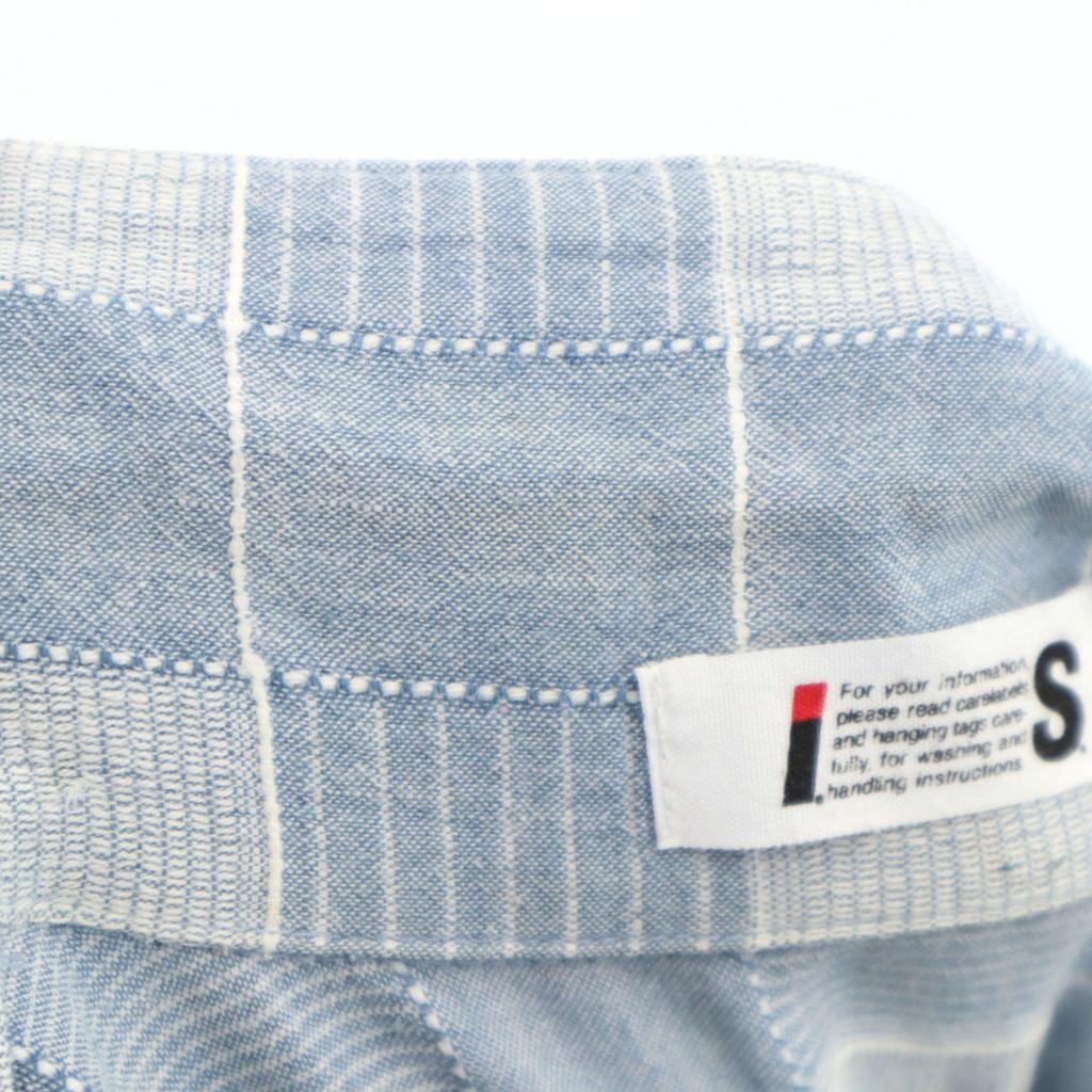 I.S. ISSEY MIYAKE 90s Made in Japan Old Check Pattern No sleeve Shirt dress Women Used