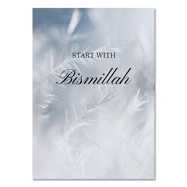 

Исламский серый настенный художественный постер с цветком одуванчика, мусульманское произведение искусства, холст, живопись, печатные изображения для интерьера гостиной, домашнего декора 21cm×30cm NoFrame