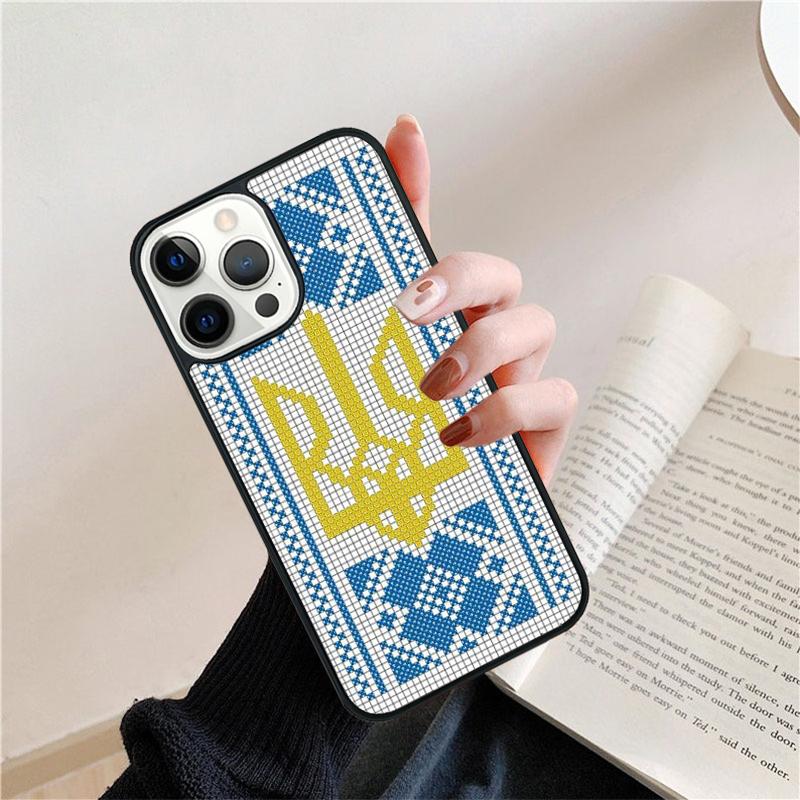 Great Ukraine Ornament Pattern Phone Case for iPhone 16 15 SE2020 7 8 Plus Max for Apple 13 14 11 12 Mini Pro Max Cover Funda