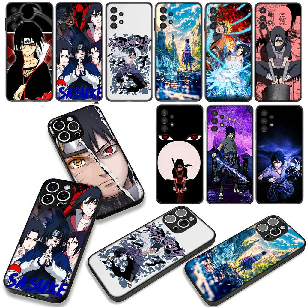 Phone Cover Anime Sasuke Uchiha Narutos Casing for Apple iPhone 17 16 11 Pro XS Max XR 6 7 8 Plus + 16E SE 2020 Air 5 8+ Case