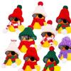 2025 New Style Halloween & Christmas Little Yellow Duck Windbreaking Car Ornament