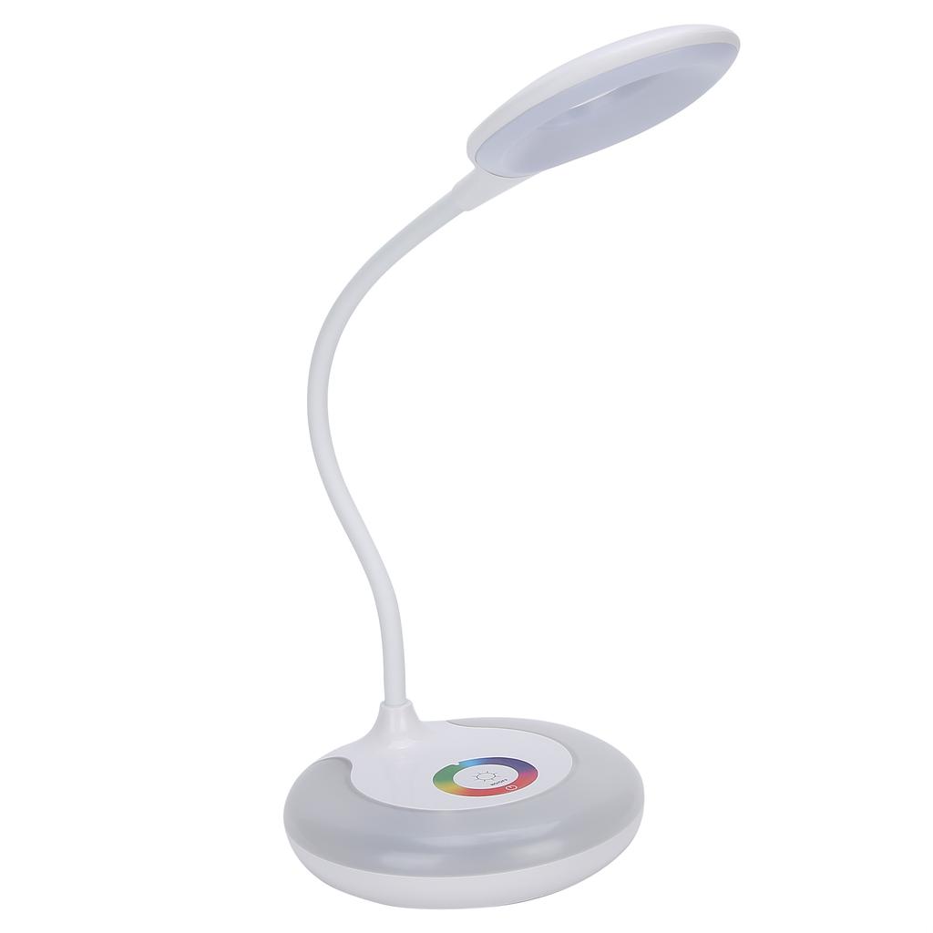 LED Table Lamp Touch Dimming Desk Light Eye Protection Colorful Touch Dimming Office Supplies