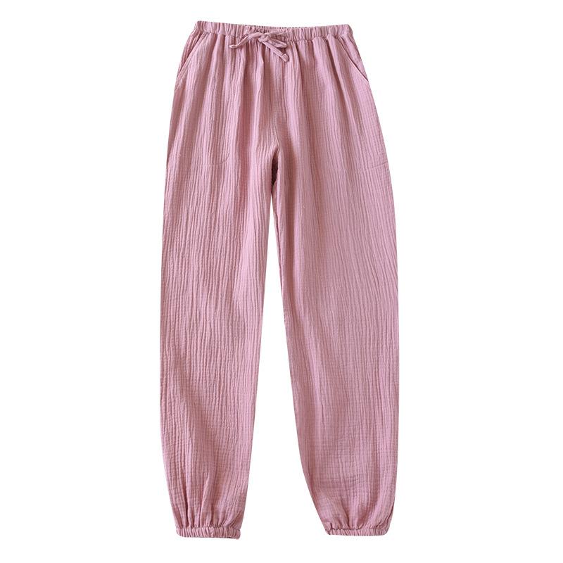 Women's Loose Cotton Joggers - Spring/Summer Casual Slimming Home & Sleep Pants