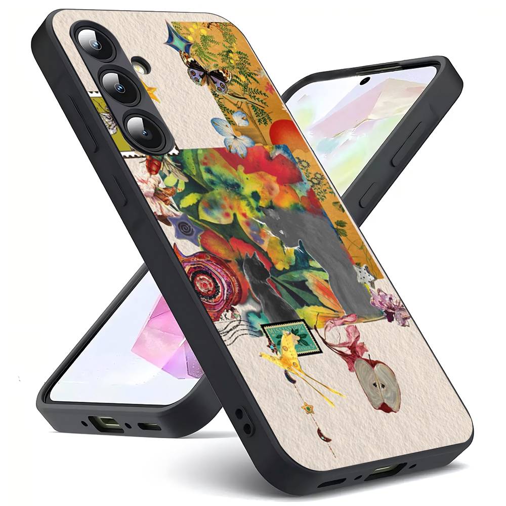Musikerin A-Adrianne Lenker Für Samsung Galaxy S25 S24 S23 Ultra S22 S21 Plus S20 Schwarze Weiche Silikon Schutzhülle