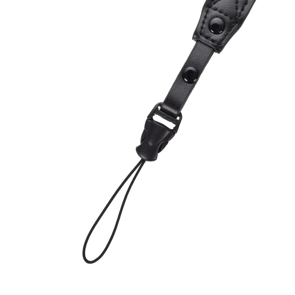 Etsumi Leather Camera Strap for Compact Smartphone and with Buckles on Both Ends and Made of Genuine Dual-Point Cameras, Cases, More, One-Touch