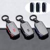 Carbon ABS Key Fob Cover Case for Kia Remote Case Holder K5 Sportage Stinger Forte