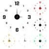 Excellent Silent Decorative Home Decor Modern Night Light Needle Ticking Clock for Living Room Acrylic