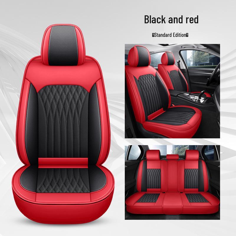 Universal Nappa Leather Car Seat Cushion No. 17 – Full Wrap, Full Leather Sports Seat Cover