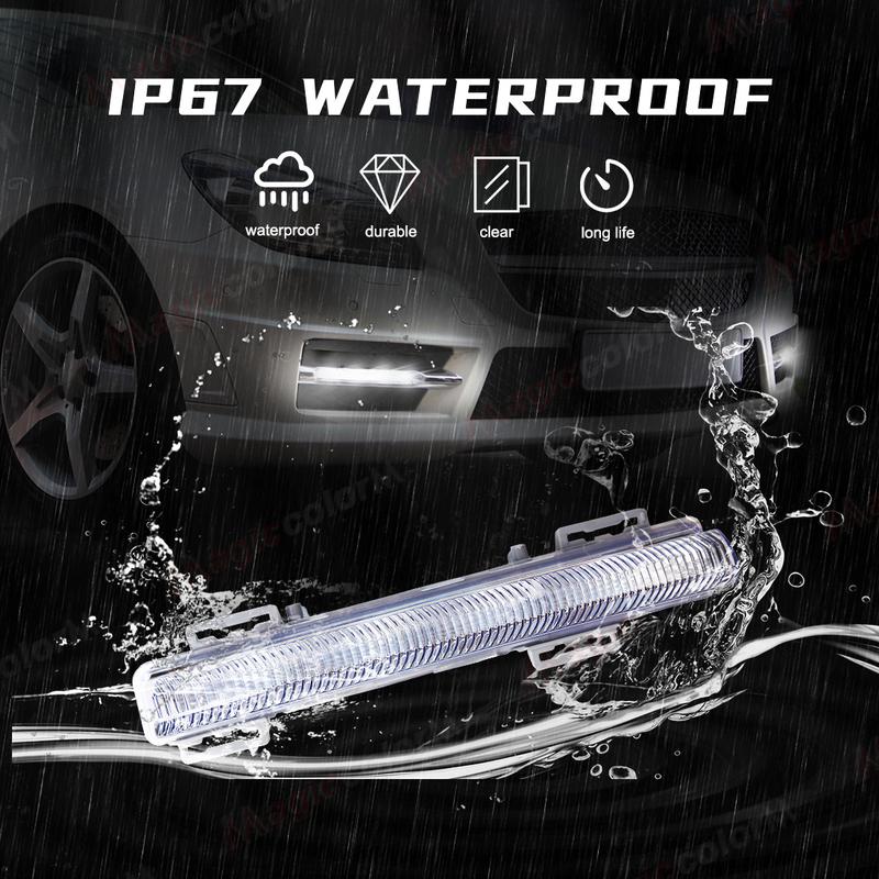 Auto Front Tagfahrlicht Für Mercedes-Benz W204 W212 C250 C280 C350 E350 DRL Nebelscheinwerfer 12V A2049068900 A2049069000