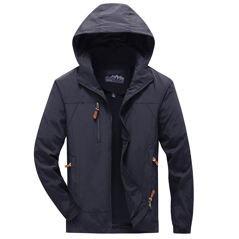 Spring and Autumn Jacket Men's Jacket European and American Trend Casual Men's Jacket Men's