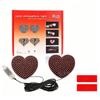 Led Light For Car Window Love Heart Shape Vehicle Decor Auto Interior Atmosphere Light For SUV RV Sedan Truck Minivan Van