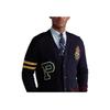 Polo Ralph Lauren Appliqué Embroidered Single-Breasted Long Sleeve Sweater Men sweater Navy-Blue MNPOSWE16820473-410