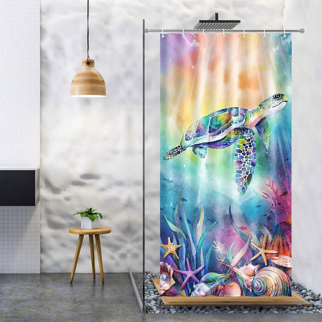 Funny Shower Curtains, Cool Dog Shower Curtain, Fun Pet Puppy Waterproof Shower Curtains with Hooks for Bathroom Decor, Dog