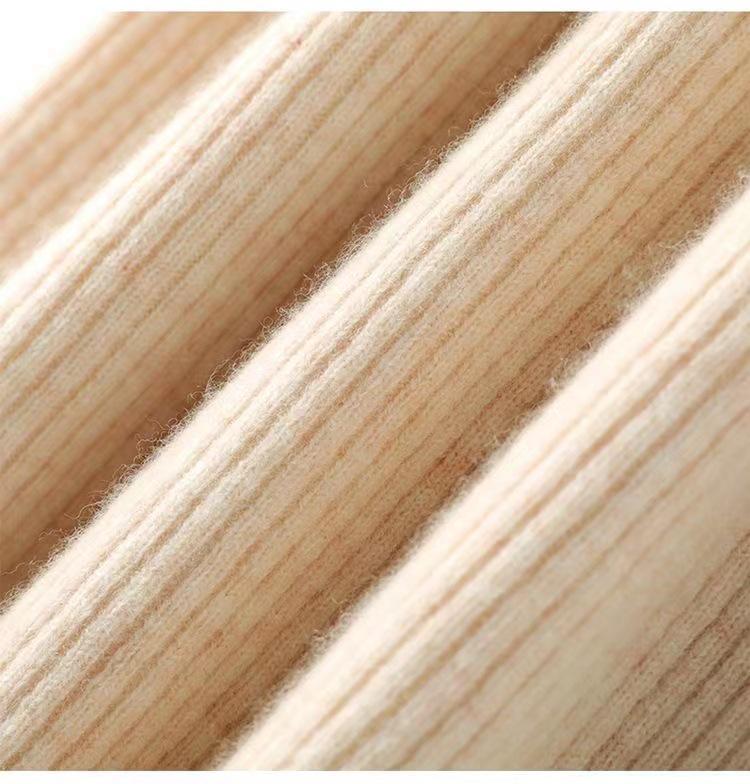 Korean Style Women's Wool Knit Striped Sleeveless Camisole Sweater for Spring/Summer