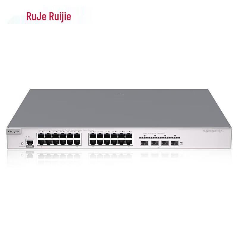 Ruijie RG-S2910-24GT4XS-P-L 24-Port Gigabit POE Managed Access Switch