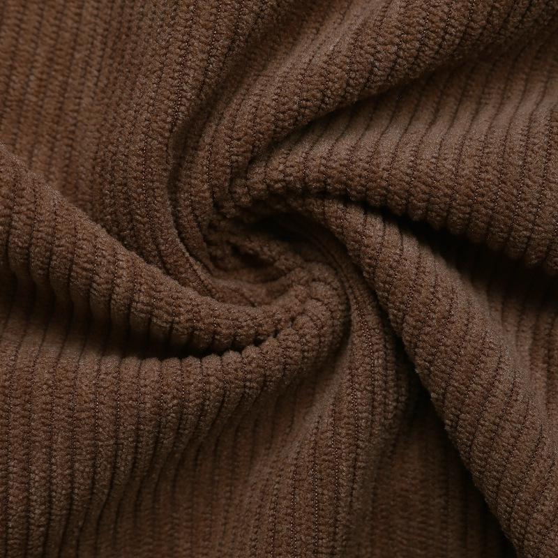 European & American Retro Corduroy Slit Skirt - Autumn/Winter 2026: Elegant Women's Commuting Style