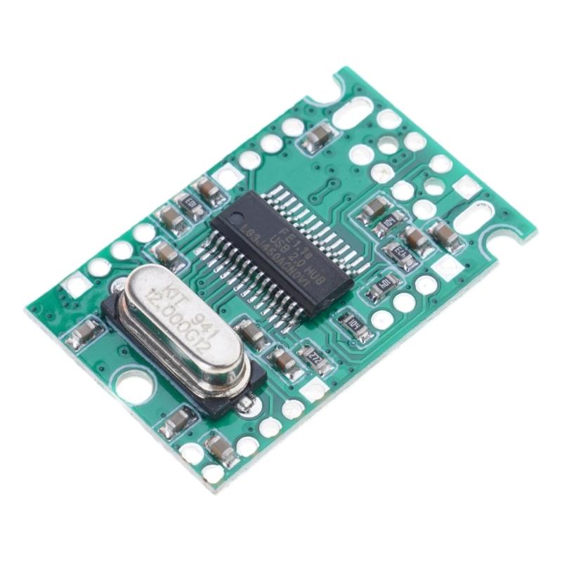 USB 2.0 Schnittstellen Hub 4 in 1 Anschluss USB 2.0 Erweiterungsmodul für mehrere Geräte Studenten Berufliche Weiterentwicklung