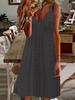 2024 Elegant European American Women Hollow Jacquard Dress