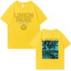 2025 Hot Sale Linkin Park From Zero World Tour Short Sleeve T-shirts Unisex Hip Hop Summer Cotton Men Women Oversized Tee Shirt
