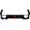 Racing Style Rear Diffuser with Lights for BMW 3 Series G20/G28 (2019-2022)