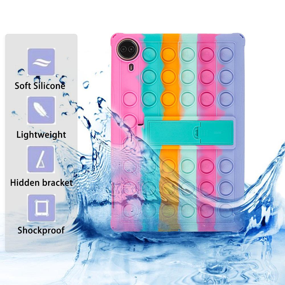 Hülle für Teclast T70 14'' Hülle Tablet PC Kindersicher Ständer Weiche Silikonabdeckung