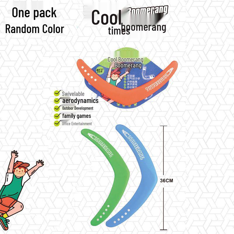 Kids' Soft Foam Boomerang - Lightweight & Durable Outdoor Sports Toy