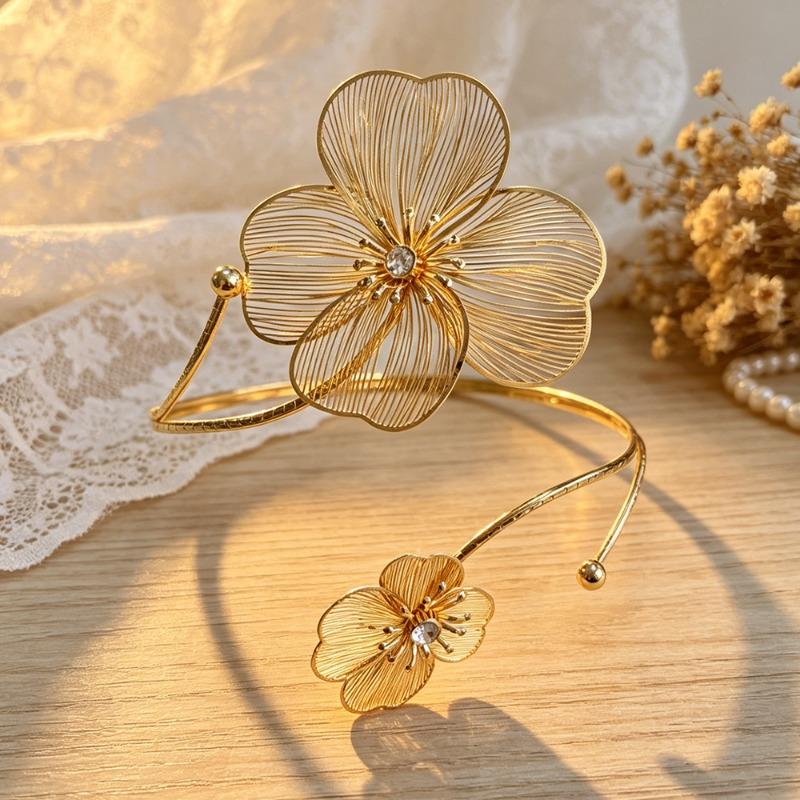 

New exaggerated high-end three-dimensional floral curtain strap living room bedroom dining room elegant curtain buckle wholesale