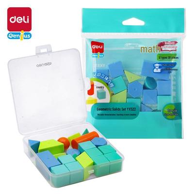 Deli Geometric Solids Set: 3D Shape Models for Primary School Math Teaching