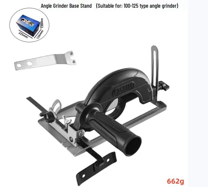 Dust-Free Angle Grinder to Cut-Off Machine Fixed Bracket