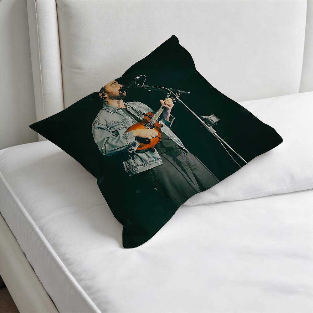 

Noah Kahan Stick Season Decorative Square Pillow Cover Modern Cushion Case for Living Room Bedroom 30x30 cm