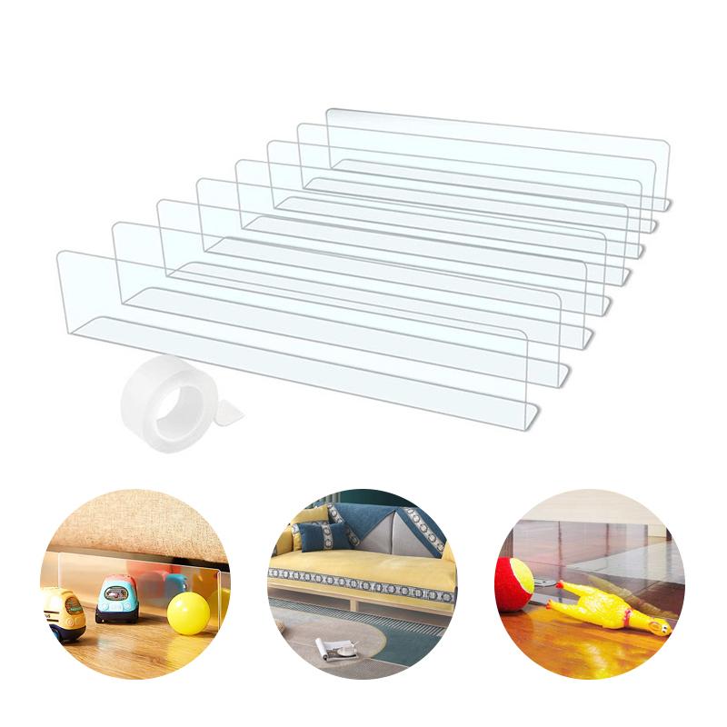 Spielzeugblocker für Möbel Unter Sofa Blocker Verstellbarer Stopper Verhindert, dass Dinge unter Sofa Möbel Bett für Haustiere Kinder gelangen
