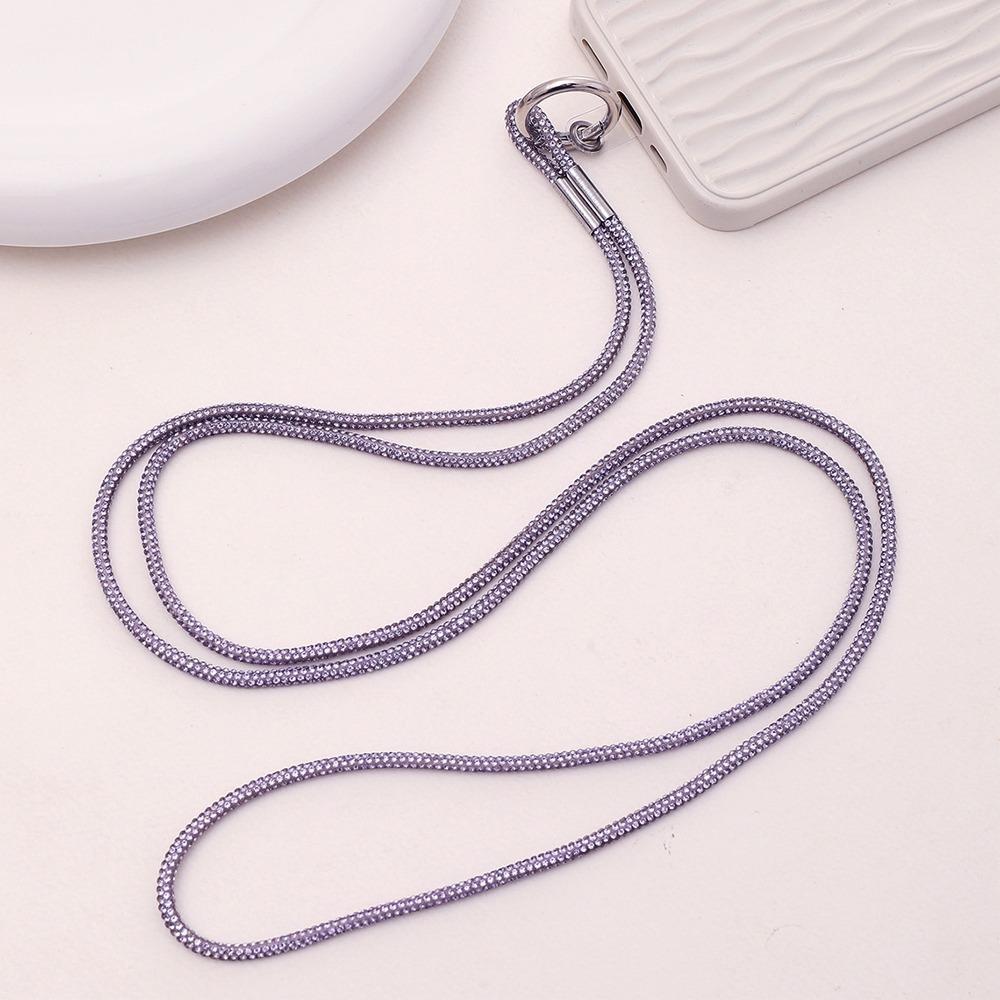 Bright Phone Anti-lost Rope Bling Bling Phone Case Chain Straps  Phone Accessories