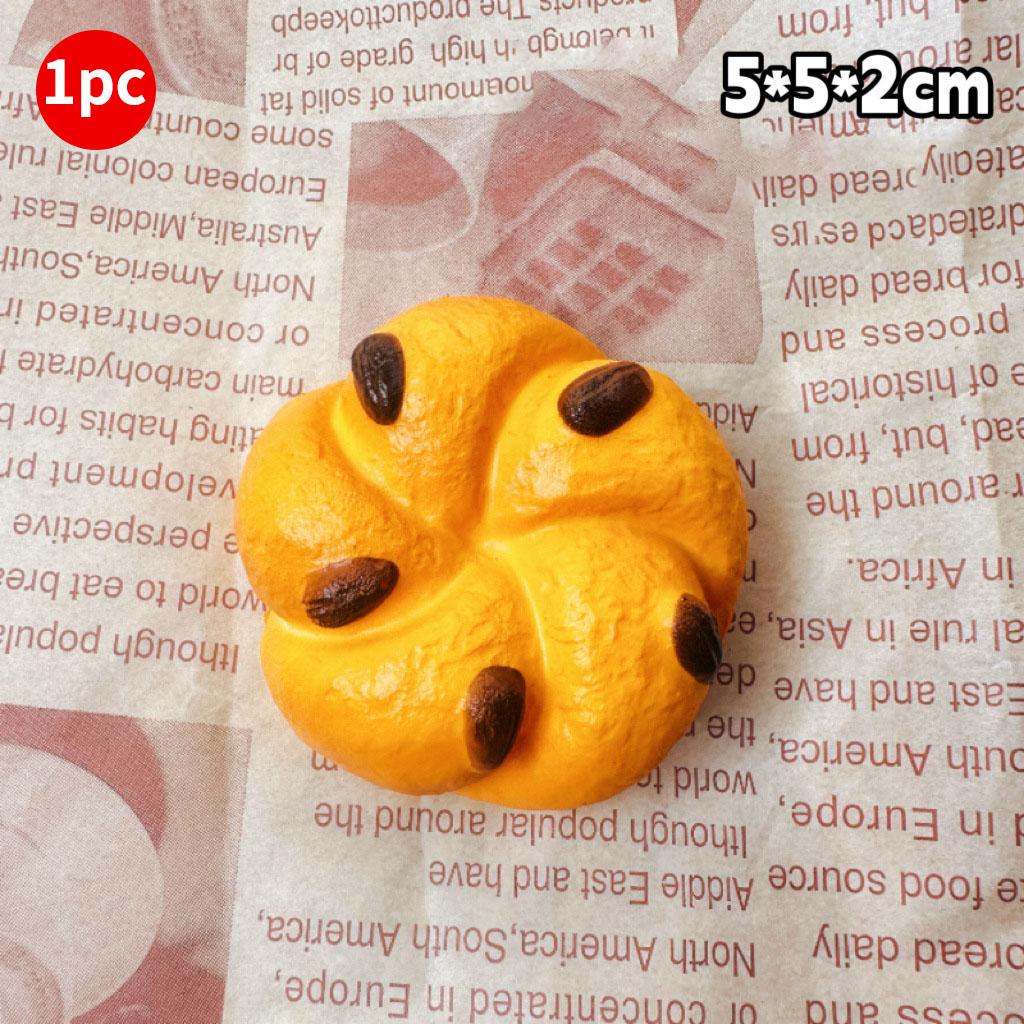Kawaii Bread Squishy Simulated Croissant Squishies Stress Ball Soft And Slow Rebound Fidget Toy Stress Relief Toy Adult Kid Gift