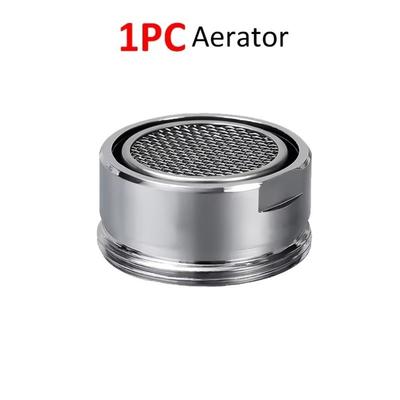 Brass Water Saving Faucet 24mm Thread Nozzle Tap Aerator Replaceable Filter Filter Mouth Faucet Bubbler Bathroom Accessories