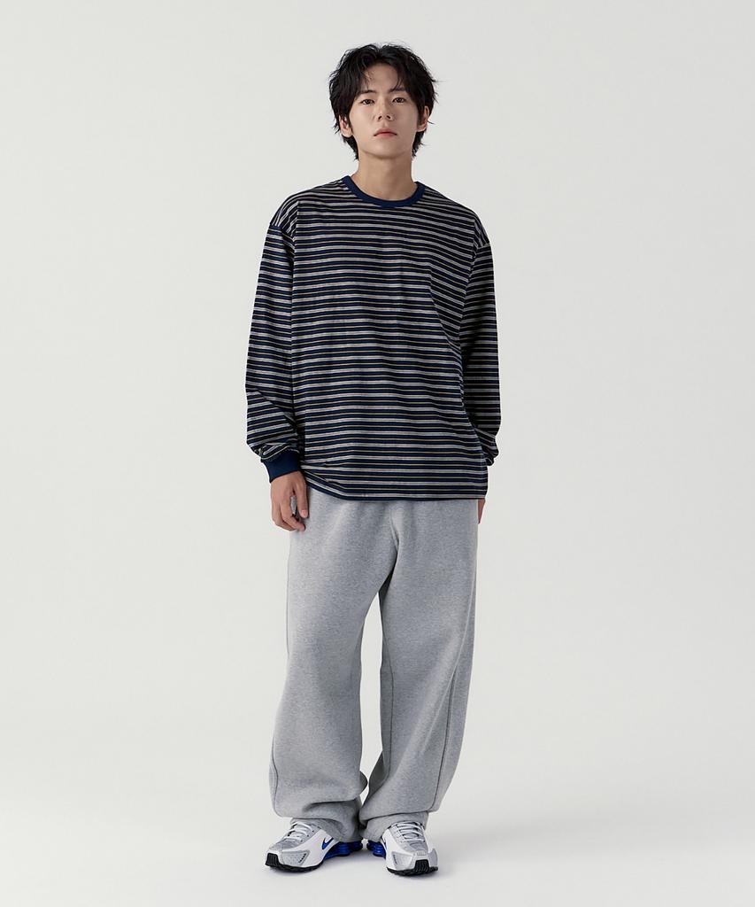 GNOK Multi-Stripe Long Sleeve [Navy]