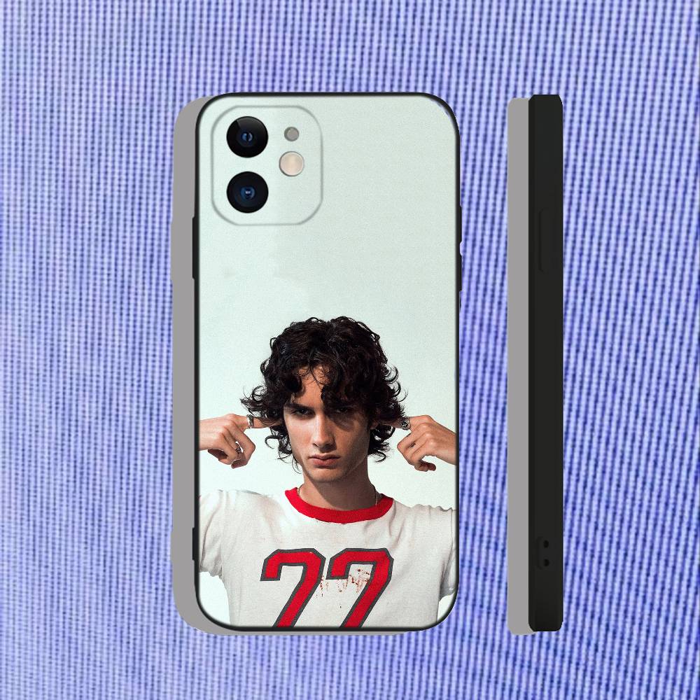 Somber I Barely Know Her voor iPhone 17, 16, 15, 14, 13, 12, 11, Air, X, XR, Pro, Max, Plus, zachte TPU-hoes die prettig aanvoelt op de huid.