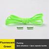 Aluminum Capsule Lock Shoelaces Without Ties Elastic Laces Sneaker for Men Women Sport Shoes Quick Semicircle Shoelace Lazy Lace