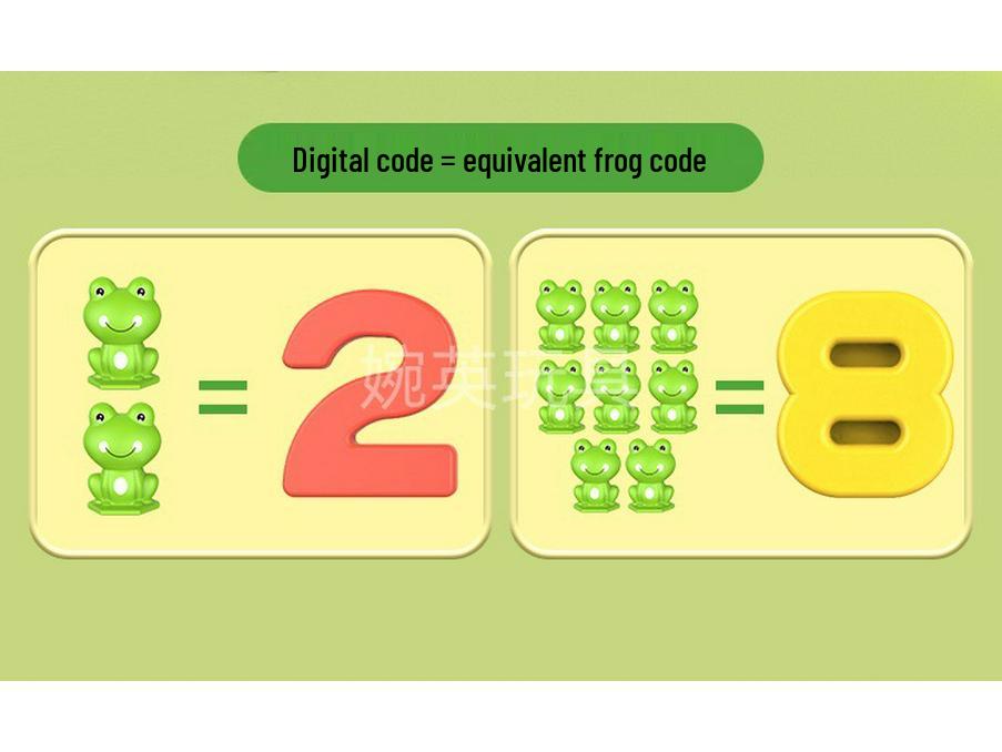 Frog Digital Balance Scale Toy for Kids – Educational Tool for Math and Logic Training
