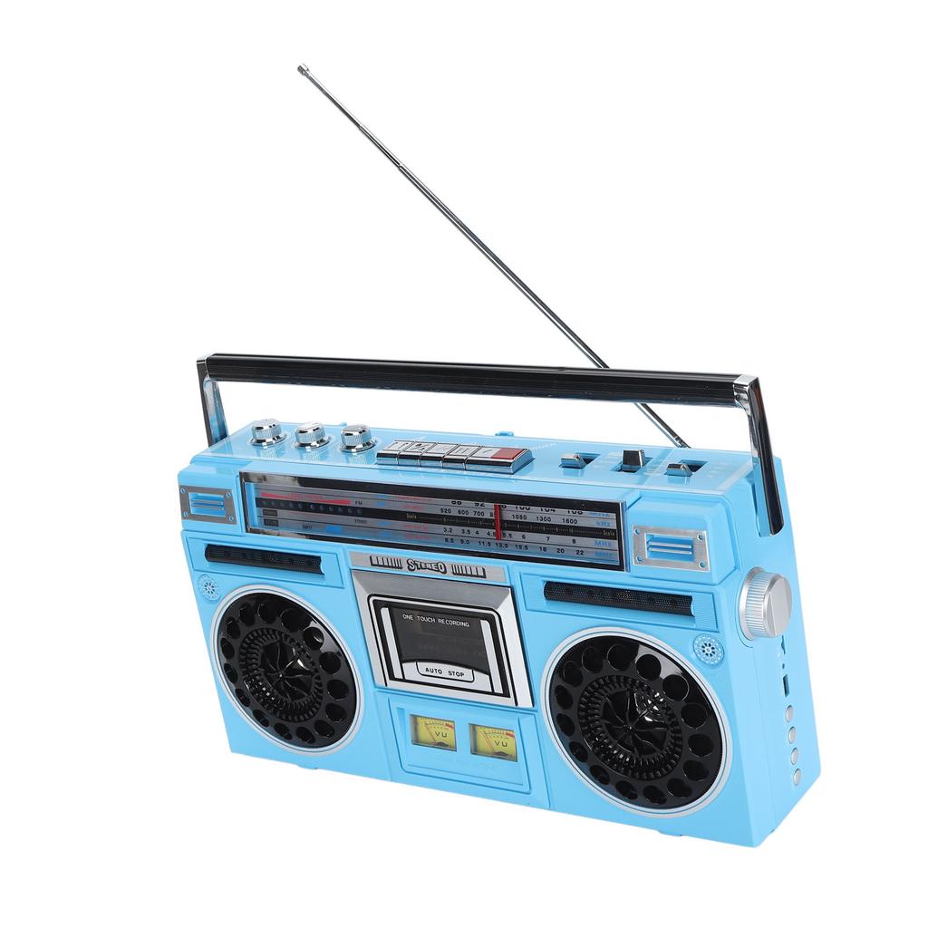 Bluetooth Cassette Player FM MW SW1 SW2 4 Band Retro Cassette Player Recorder for Elderly Kids