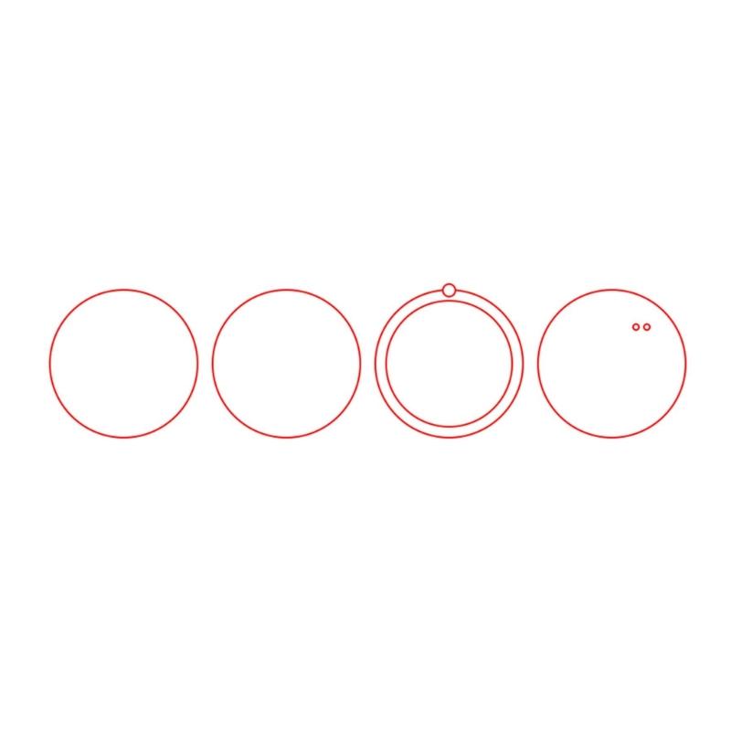 4 Pieces Acrylic Quicksand Plates Quicksand Empty Plates DIY Shake Empty Plate Acrylic Material for DIY Quicksand Crafts