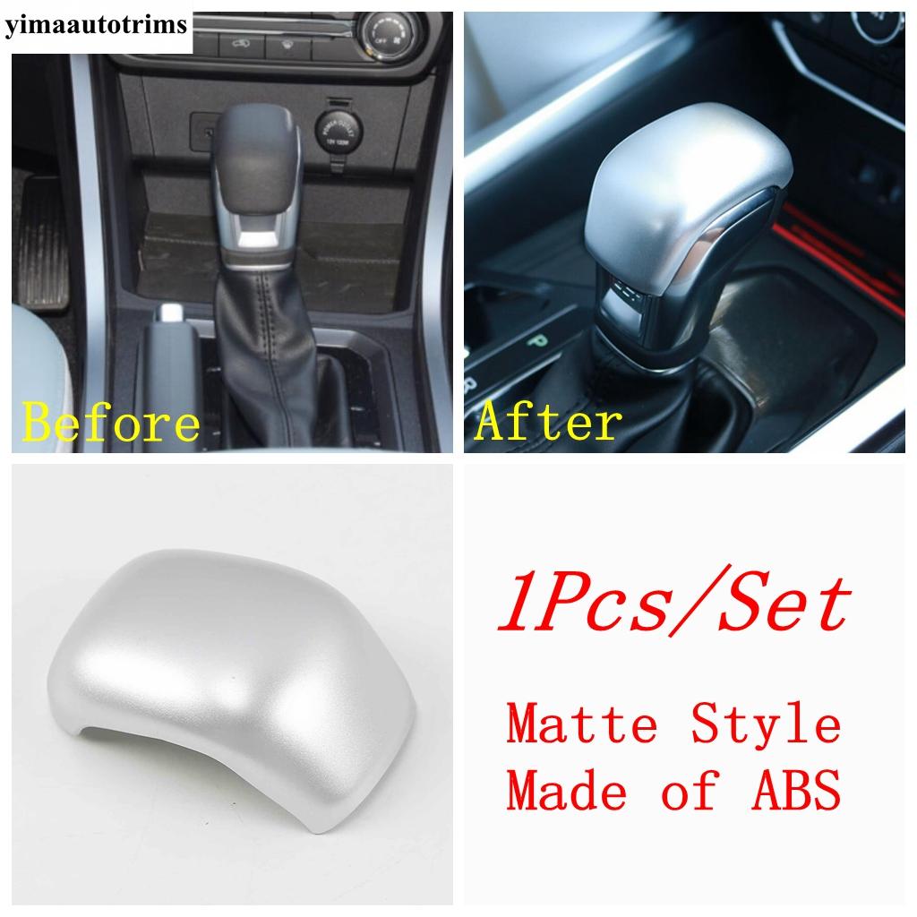 Gear Shift Head Knob Handle Decoration Cover Trim ABS Carbon Fiber Accessories Interior For Chery Tiggo 8 / 3X / 5X 2018 -
