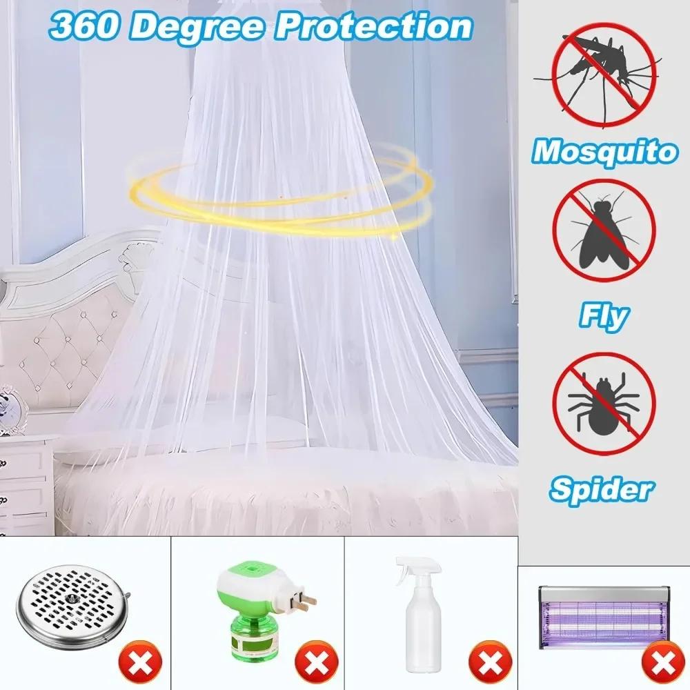 0.6x2.5x10.5M Dome Tent Mosquito Mesh Net For Bed Canopy Mosquito Net Hanging Bed Net Tent Fly Insect Repellent Bedding