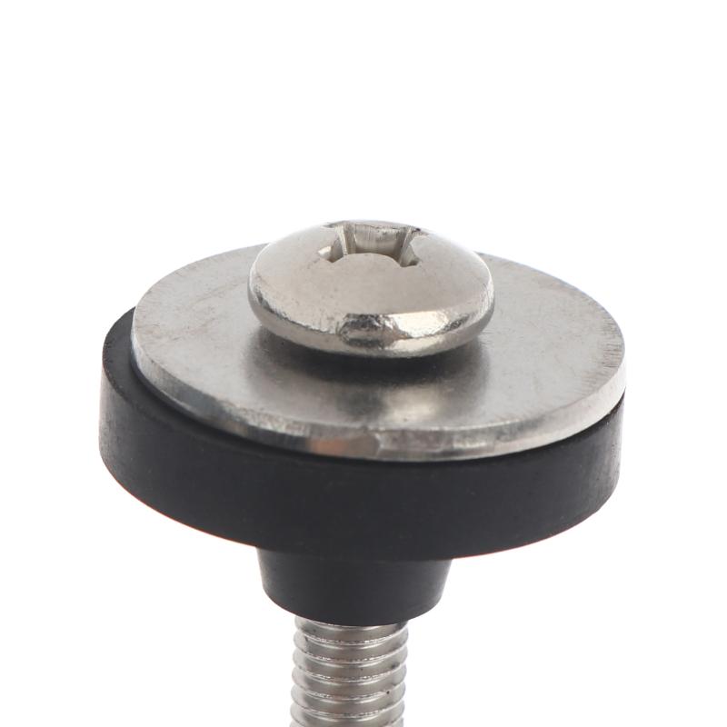 2Pcs Anti-Corrosion Toilet Tank Mounting Screw Kit Universal Fit Toilet Repair Parts for Hotel Apartment Bathroom Maintenance