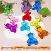 Acrylic Bear Gems: Colorful Treasure Toys for Kids