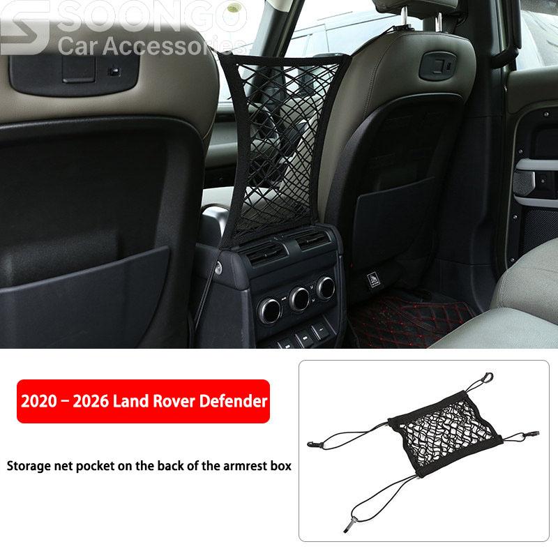 

For Land Rover Defender 90 110 130 2020-2026 Car Trunk Storage Net Luggage Stuff Fixing Elastic Anti-Slip Cargo Net